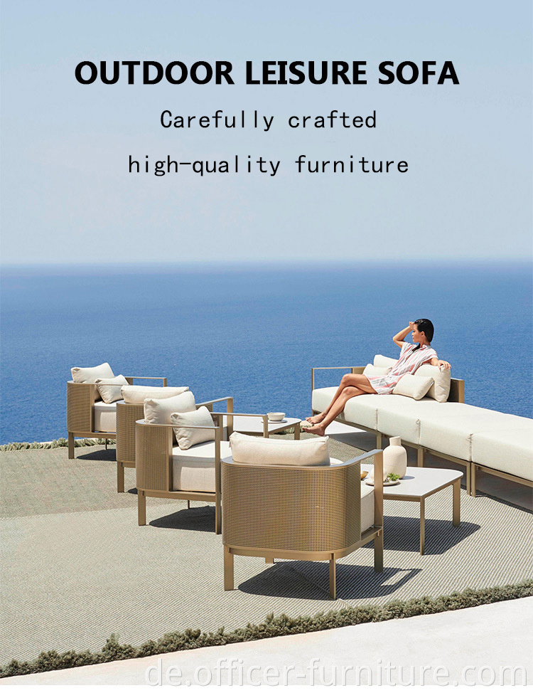 Outdoor lounge sofa